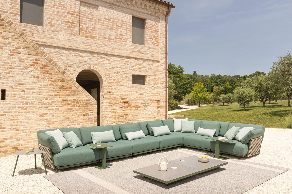 meble włoskie na taras budowa tarasu meble zewnętrzne narożnik na taras duży.webp